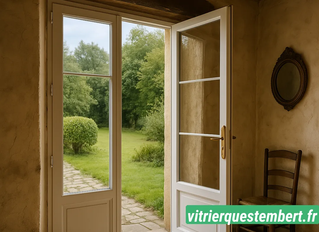 Installation de fenêtre en PVC Questembert